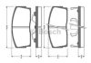 DAIHA 449187104 Brake Pad Set, disc brake